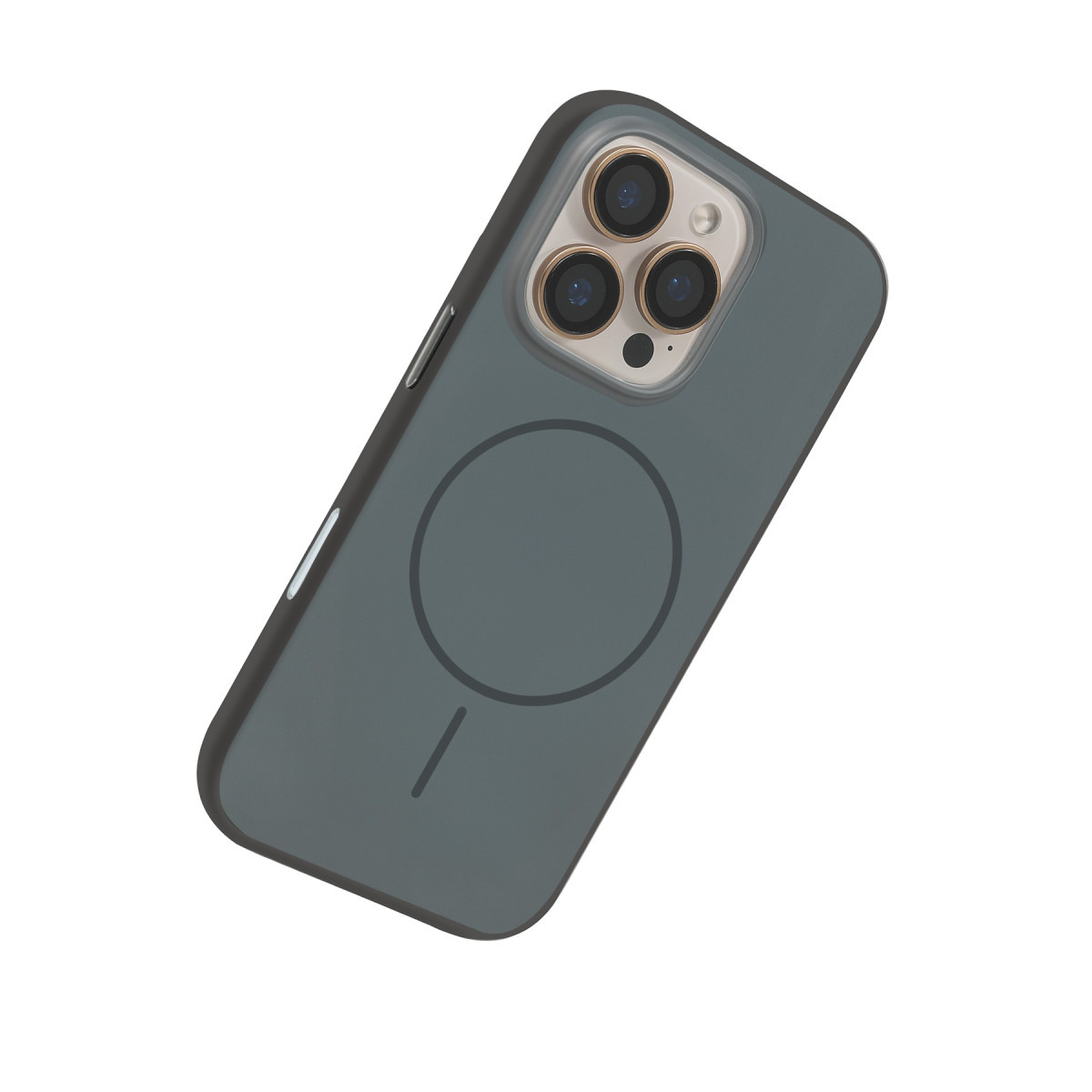 URR Apple iPhone 16 Pro Lamda Matte iBeats Magsafe Kapak – Siyah görseli 3