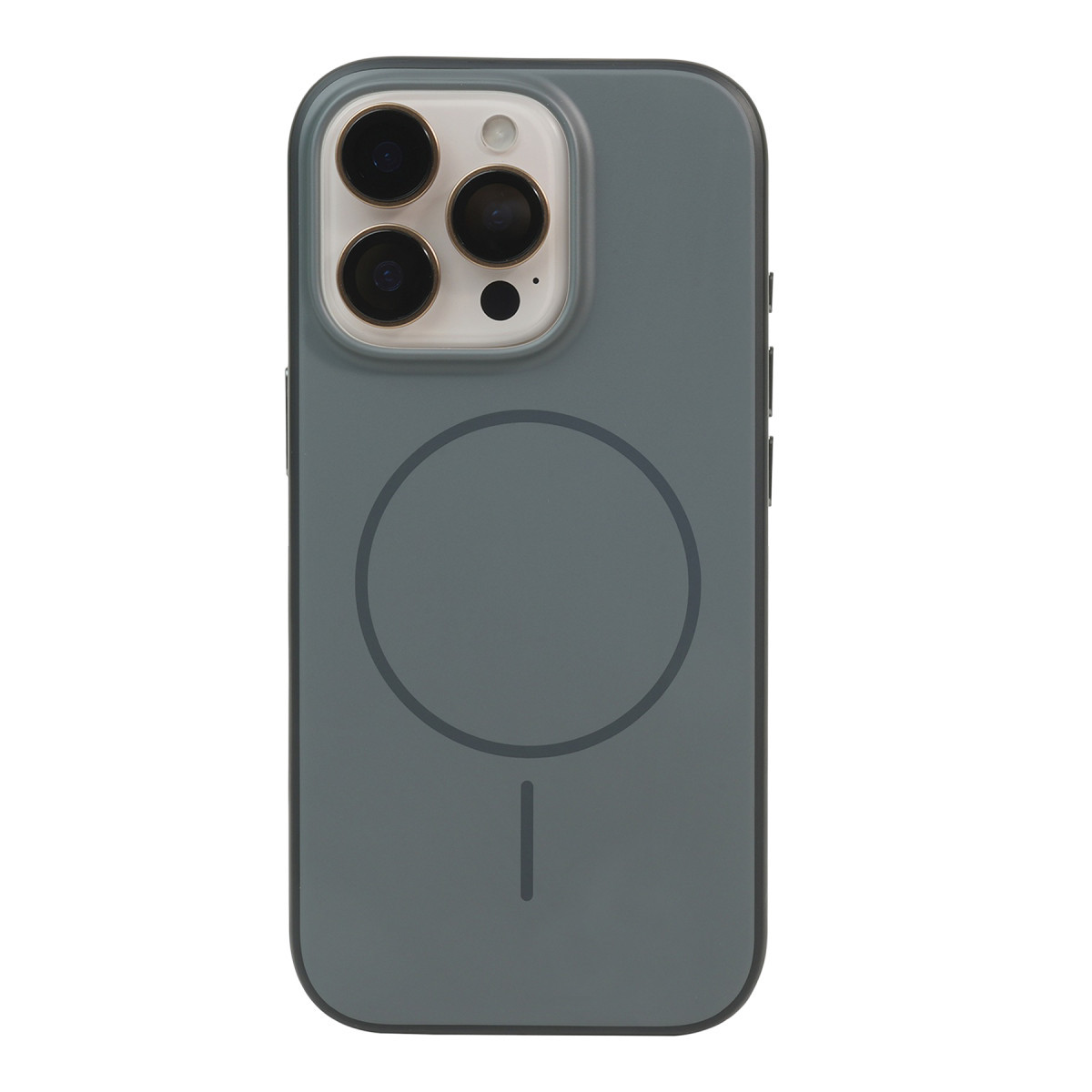 URR Apple iPhone 16 Pro Lamda Matte iBeats Magsafe Kapak – Siyah görseli 4