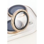 URR Apple iPhone 16 Pro Max Kevlar AR Kamera Lens Koruyucu - Çöl Titanyum - Görsel 2