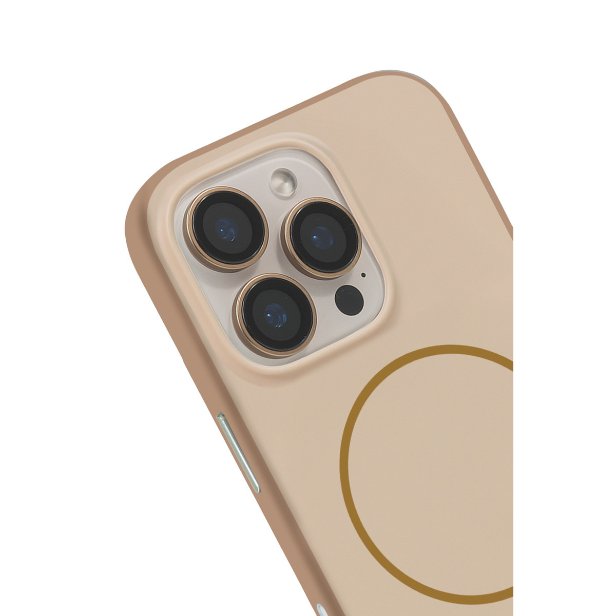 URR Apple iPhone 16 Pro Max Lamda Matte iBeats Magsafe Kapak – Gold görseli 2