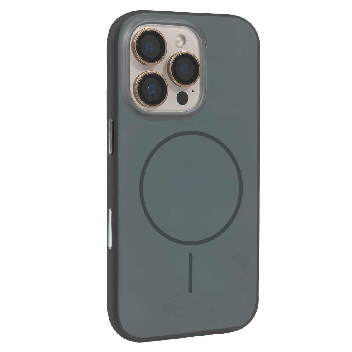 URR Apple iPhone 16 Pro Max Lamda Matte iBeats Magsafe Kapak – Siyah görseli 1