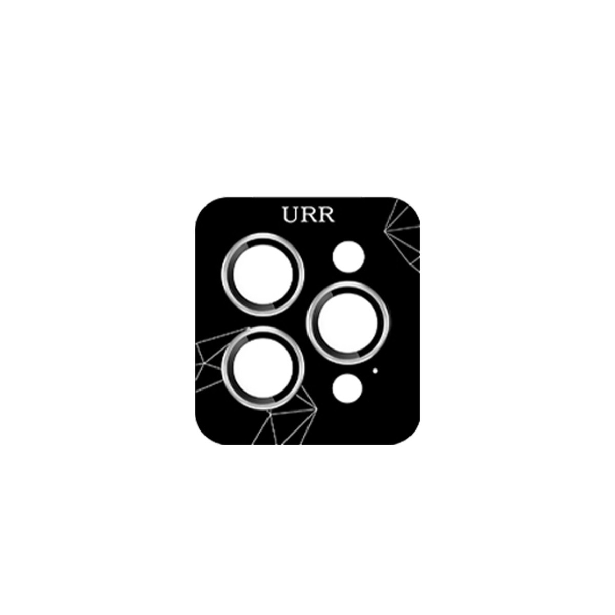 URR Apple iPhone 16 Pro Max Titanium Alloy AR Kamera Lens Koruyucu – Gümüş görseli 1
