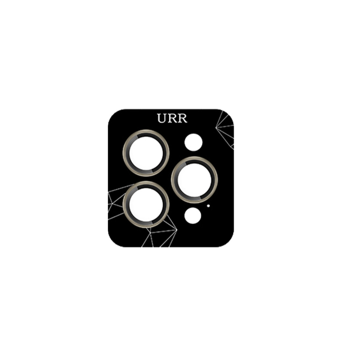 URR Apple iPhone 16 Pro Max Titanium Alloy AR Kamera Lens Koruyucu – Natural Grey görseli 1