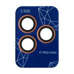 URR Apple iPhone 17 Pro Max Sapphire PVDSS Kamera Lens Koruyucu - Turuncu - Görsel 2