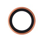 URR Apple iPhone 17 Pro Max Titanium Alloy AR Kamera Lens Koruyucu - Turuncu - Görsel 3