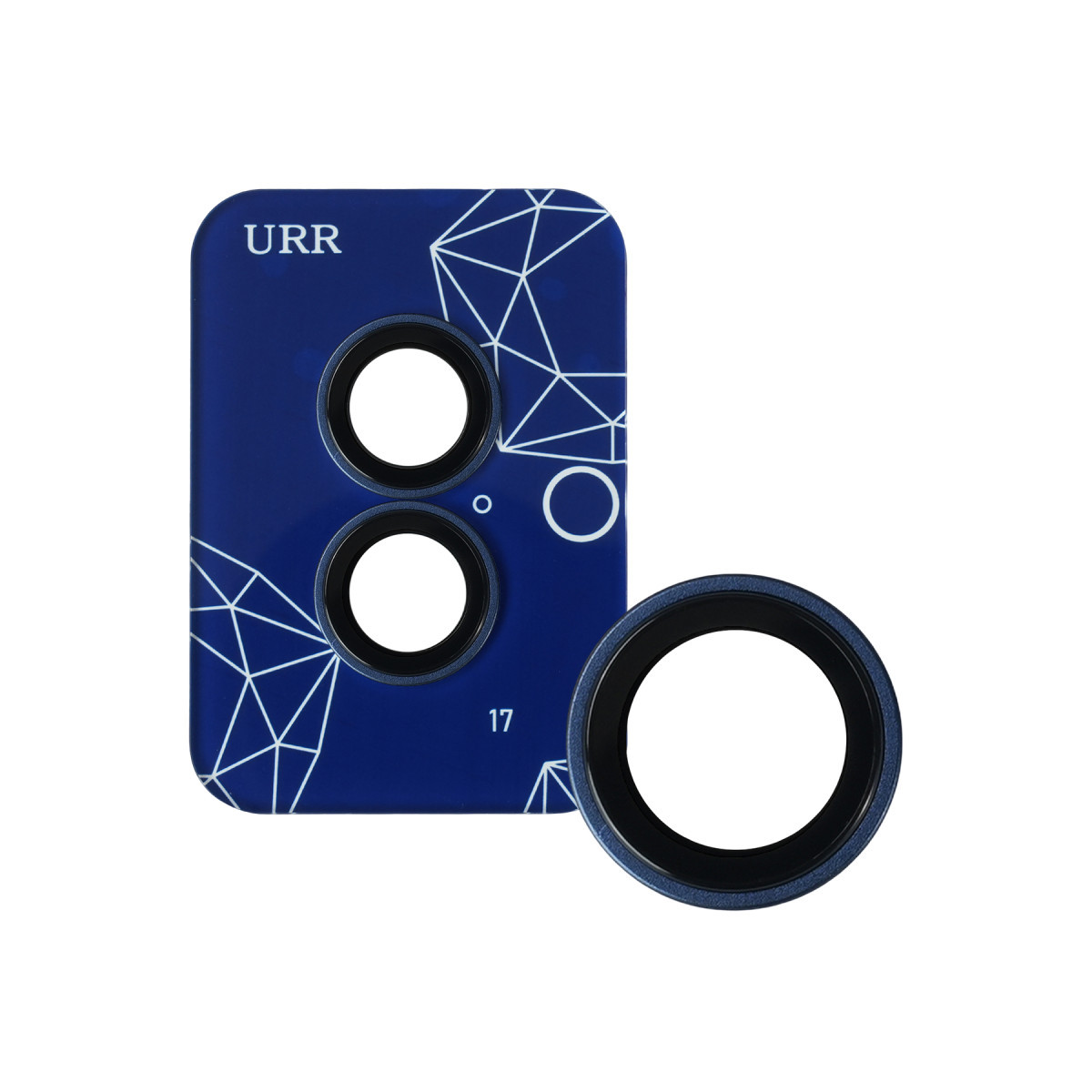 urr-iphone-17-sapphire-pvdss-kamera-lens-koruyucu-lacivert-web URR Apple iPhone 17 Sapphire PVDSS Kamera Lens Koruyucu - Lacivert - Görsel 1
