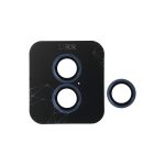 URR Apple iPhone 17 Titanium Alloy AR Kamera Lens Koruyucu - Lacivert - Görsel 2