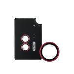 URR Samsung Galaxy Z Flip 7 AR Kamera Lens Koruyucu - Kırmızı