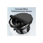 Yesido C160 360 Derece Ayarlanabilir Vantuzlu Manyetik Magsafe Araç Tutucu - Siyah - Görsel 7