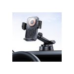 Yesido C307 Yapışkanlı 360 Derece Ayarlanabilir Cam Yüzeyli 15W Kablosuz Şarjlı Magsafe Araç Tutucu - Siyah - Görsel 2