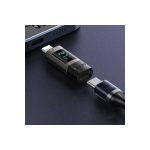 Yesido GS25 Lightning to Type-C 27W Dijital Ekranlı Dönüştürücü - Siyah - Görsel 3