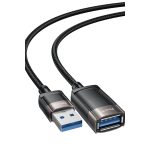 Yesido GS26 1.5M USB to Dişi USB 480 Mbps Data Aktarım Hızlı Dönüştürücü Kablo - Siyah