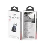 Yesido GS34 USB to Type-C 480 Mbps Data ve 18W Hızlı Şarj Destekli OTG Dönüştürücü - Siyah - Görsel 5