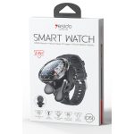 Yesido IO50 TWS Kulaklık Entegre ABS PC Gövdeli Silikon Kordonlu Akıllı Saat - Siyah - Görsel 8