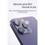Yesido Apple iPhone 14 WB27 Metal Kamera Lens - Gümüş - Görsel 2
