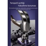 Yesido Apple iPhone 14 WB27 Metal Kamera Lens - Gümüş - Görsel 4