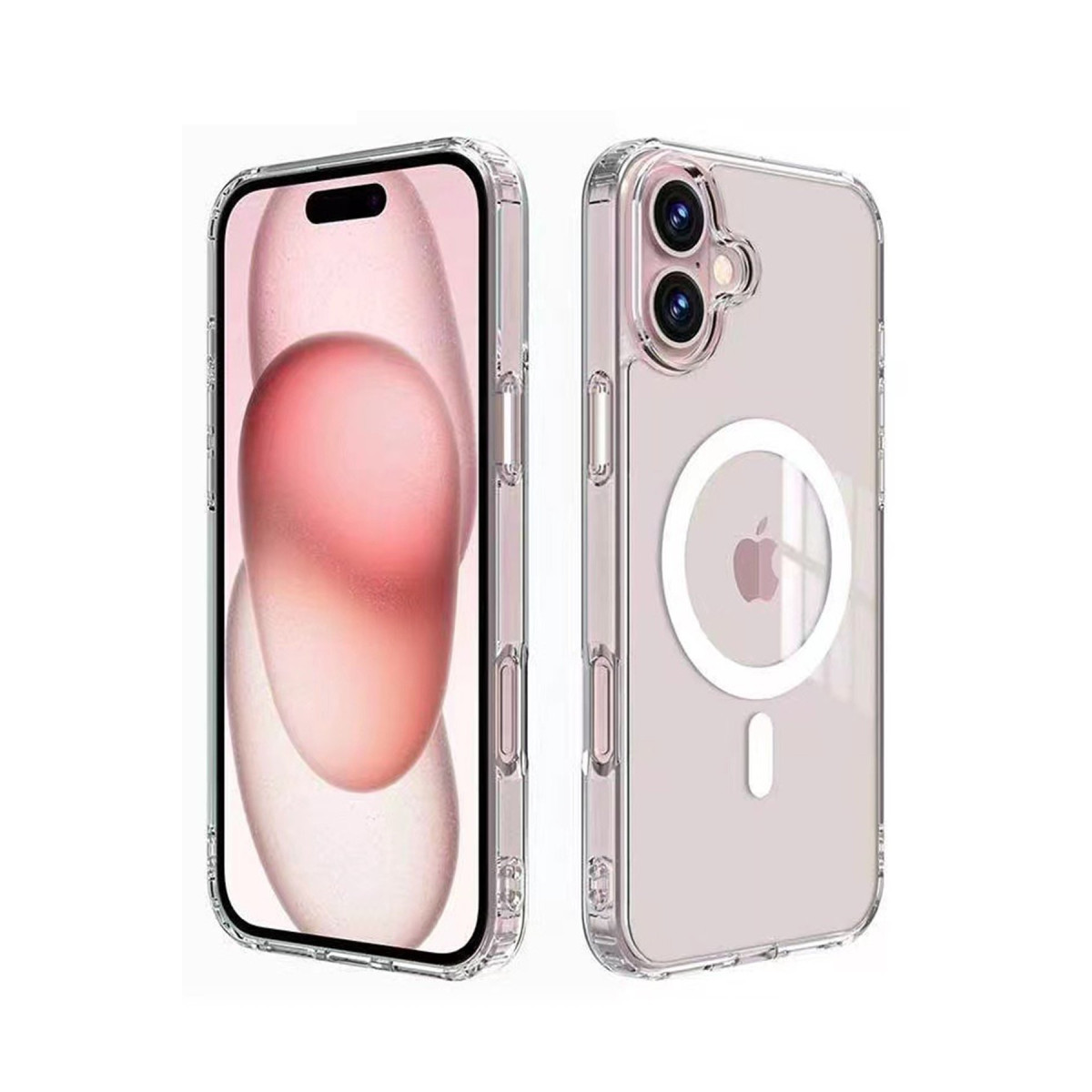 Yesido Apple iPhone 16 Plus PC03 Ace Şeffaf Magsafe Kapak – Şeffaf görseli 1