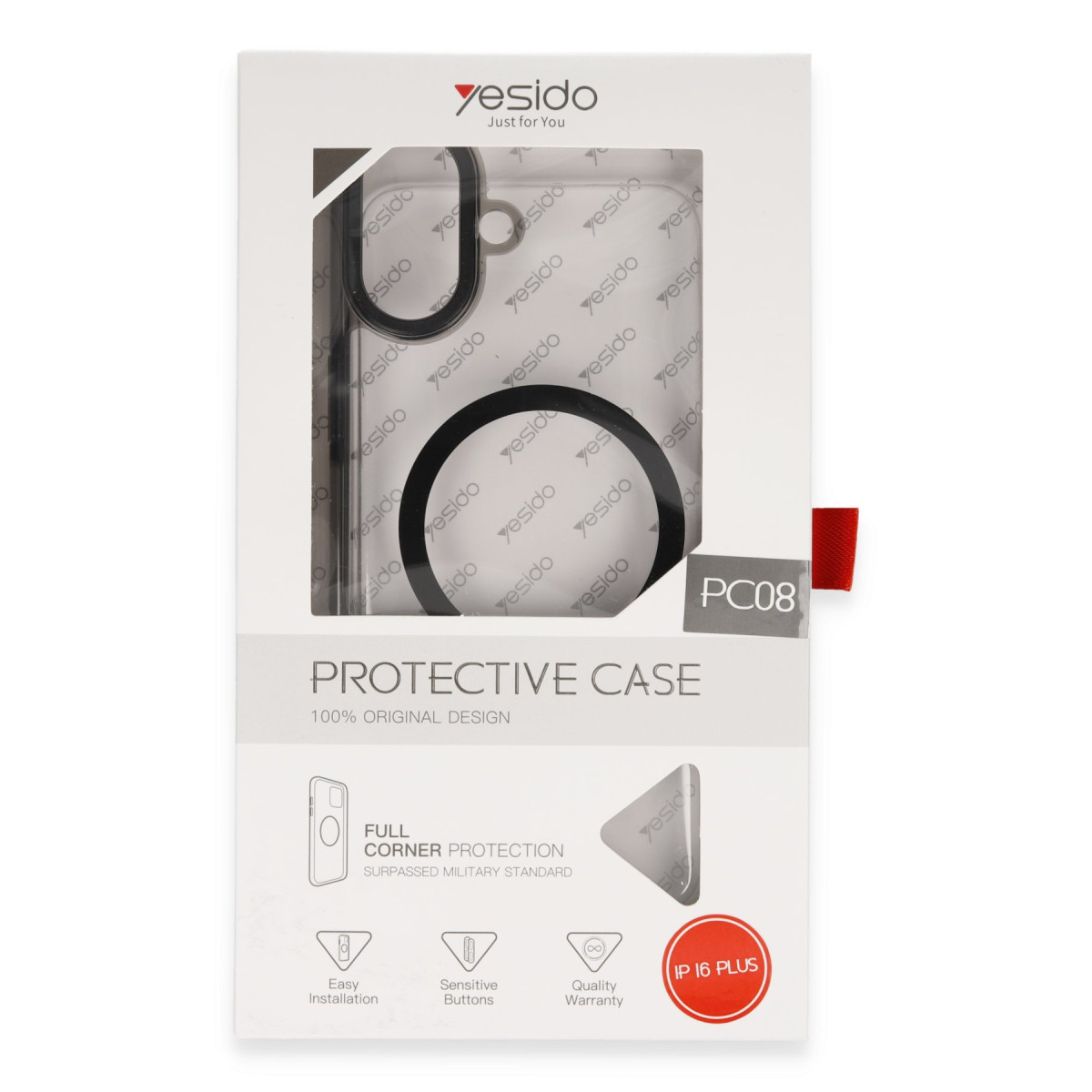 Yesido Apple iPhone 16 Plus PC08 Izzy Magsafe Kapak – Lacivert görseli 3