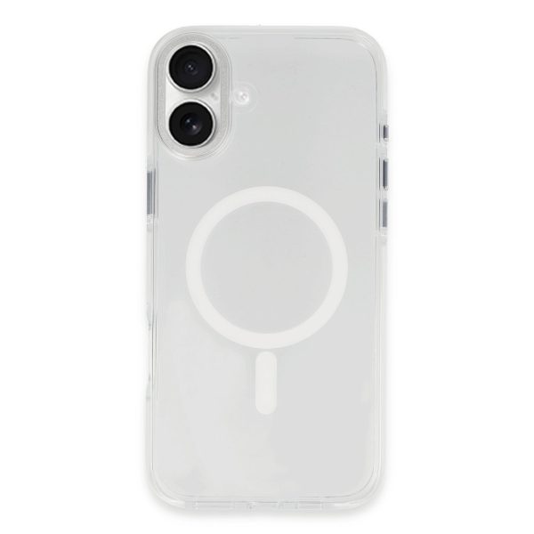 Yesido Apple iPhone 16 Plus PC08 Izzy Magsafe Kapak - Şeffaf