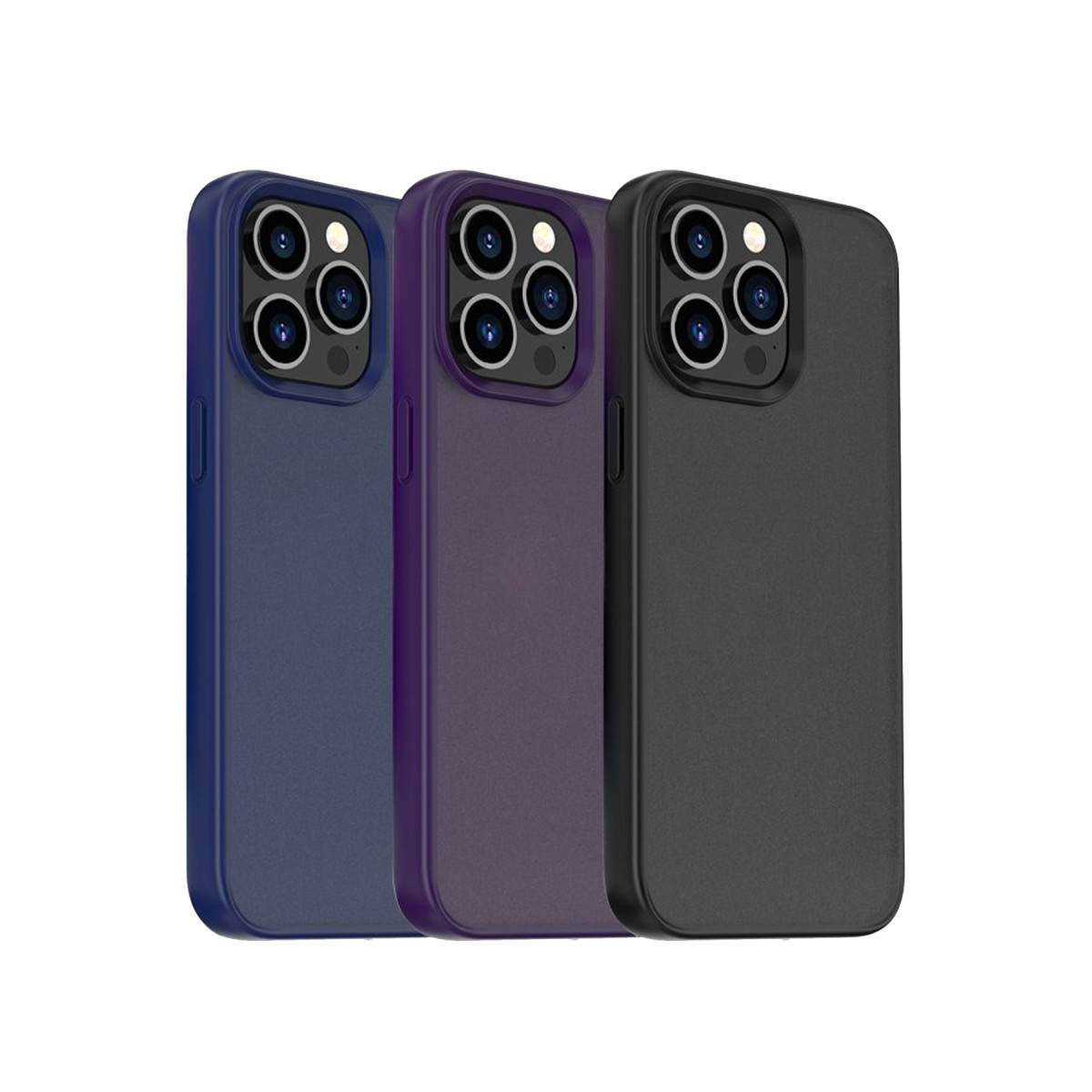 Yesido Apple iPhone 16 Pro PC05 Tower Kapak – Derin Mor görseli 2