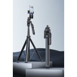 Yesido SF17 360 Derece Bluetooth 5.0 Kontrollü 2M Tripodlu Selfie Gimbal - Siyah - Görsel 2