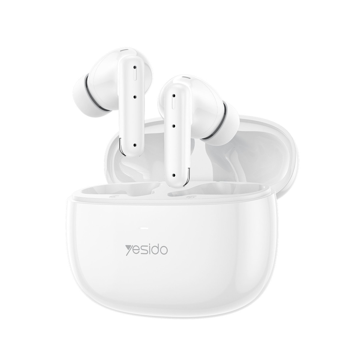 Yesido TWS28 Aktif Gürültü Engelleyici Özellikli BT 5.3 Kablosuz Airpods Kulaklık – Beyaz görseli 1