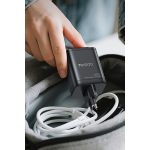 Yesido YC99 Dahili Type-C Kablolu 40W PD Hızlı Şarj Cihazı - Siyah - Görsel 4