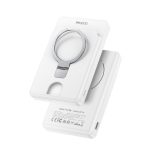 Yesido YP73 Konum Takip Özellikli 5.000 mAh Kablosuz Magsafe Powerbank - Beyaz
