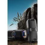 Yesido YSW21 2 Adet 40W ve 2 Adet 20W Dahili Hoparlörlü Harici Mikrofonlu BT 5.0 RGB Kablosuz Hoparlör - Siyah - Görsel 6