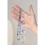 Zuckbear Freda Beaded Taşlı Universal Bileklik - Mavi - Görsel 3