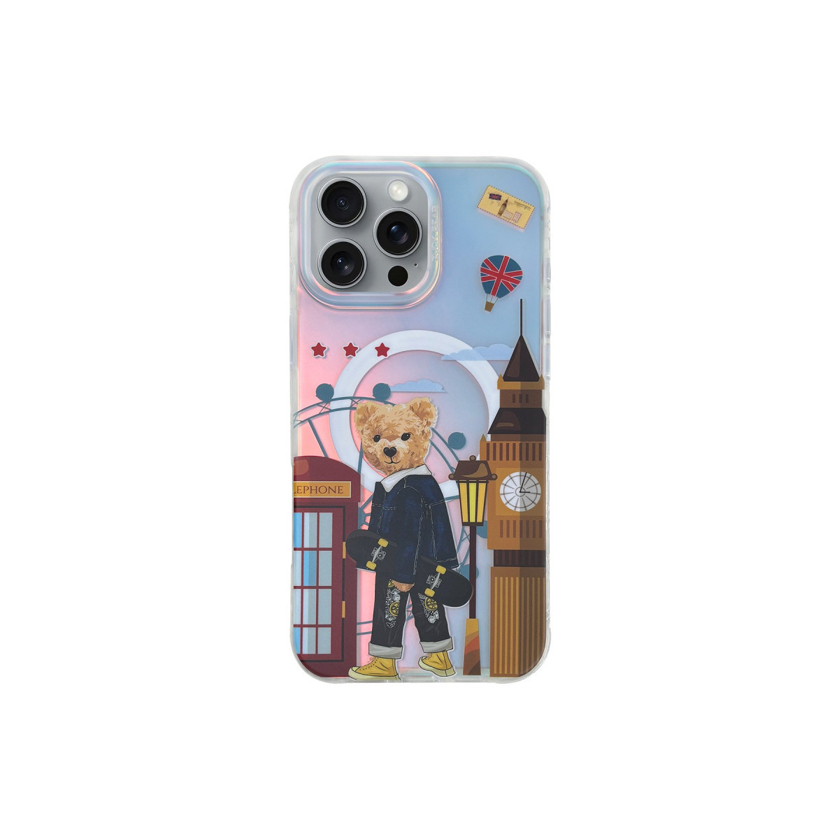 ZuckBear Apple iPhone 16 Pro Max Darnell Frosted Laser Magsafe Kapak – London görseli 1