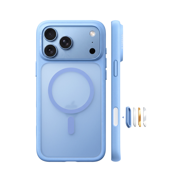 Torras Apple iPhone 18 Pro Max Guardian Magsafe Kılıf - Mavi