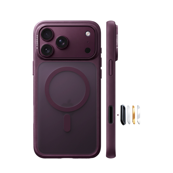 Torras Apple iPhone 18 Pro Max Guardian Magsafe Kılıf - Bordo