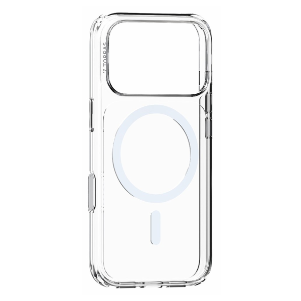 Torras Apple iPhone 18 Pro Max Guardian Magsafe Kılıf - Şeffaf