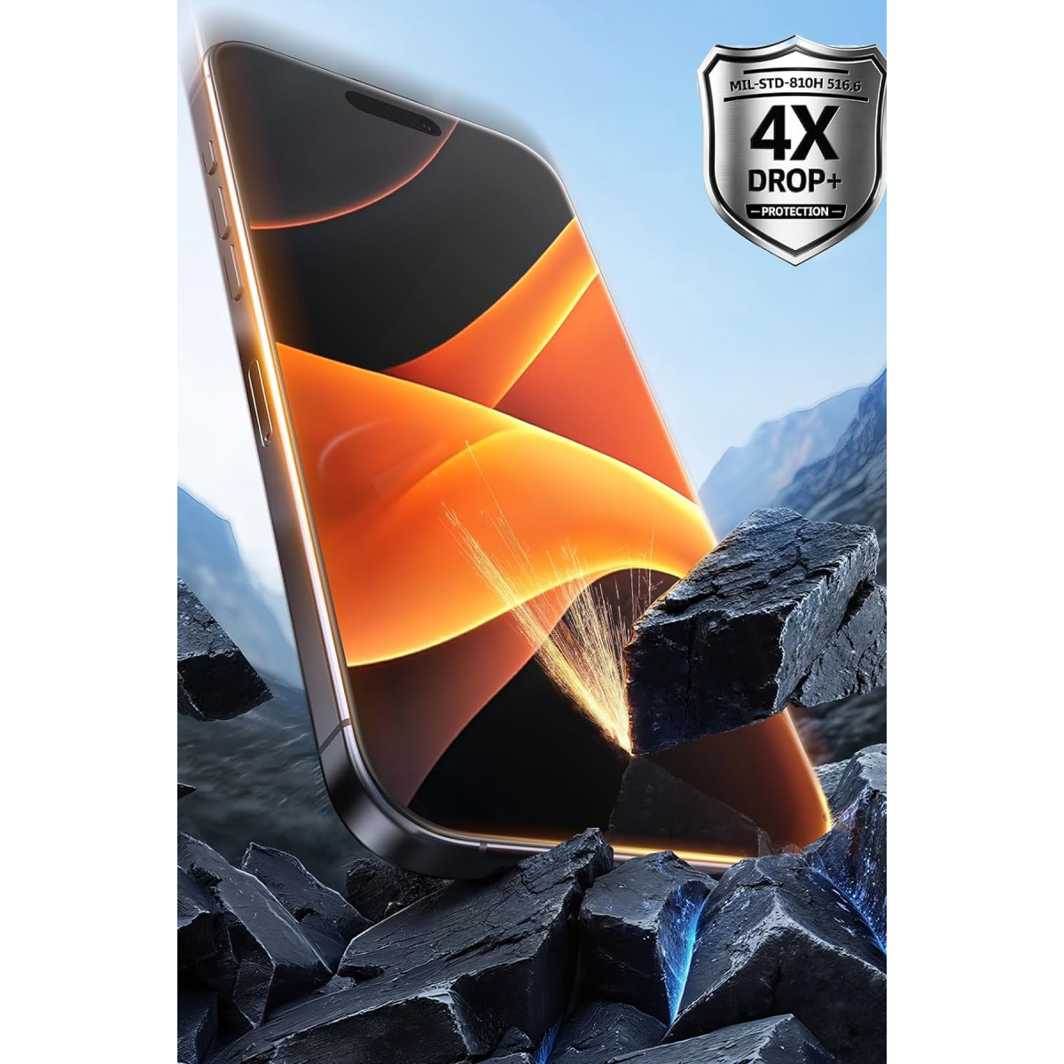 Torras Apple iPhone 18 Pro Max OrigArmor Cam Ekran Koruyucu görseli 3