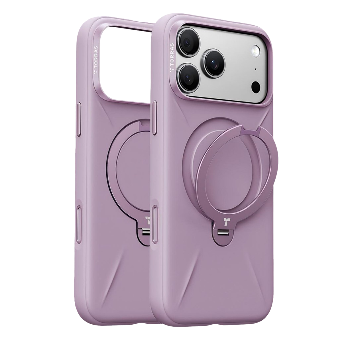 Torras Apple iPhone 18 Pro Max Ostand Q3 Silicone Standlı Magsafe Kapak – Bordo görseli 1