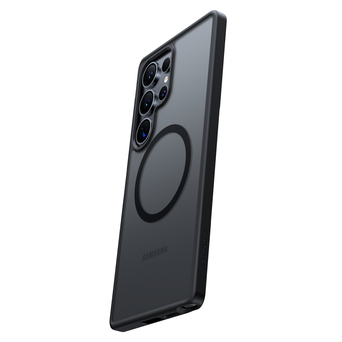 Torras Samsung Galaxy S25 Ultra Guardian Magsafe Kılıf – Siyah görseli 4