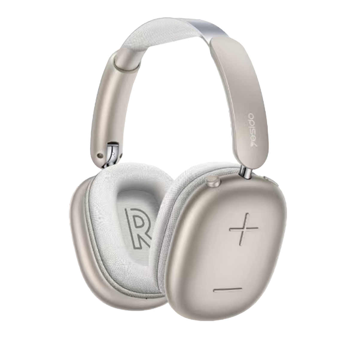 Yesido EP10 BT 5.4 USB-C Şarj Destekli Kafaüstü Bluetooth Kulaklık – Gold görseli 1
